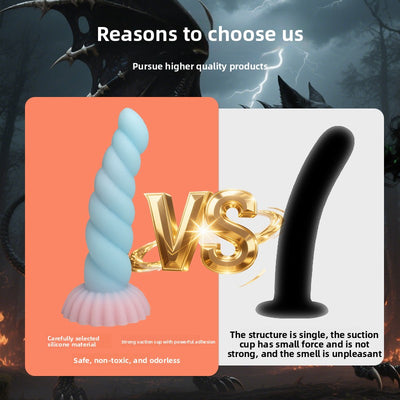 Comparaison qualité - gode alien premium avec ventouse puissante vs modèle standard