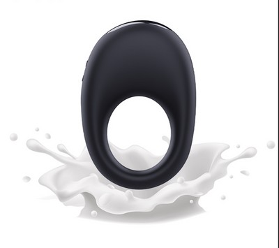 Anneau pénien vibrant rechargeable USB - silicone premium doux et confortable