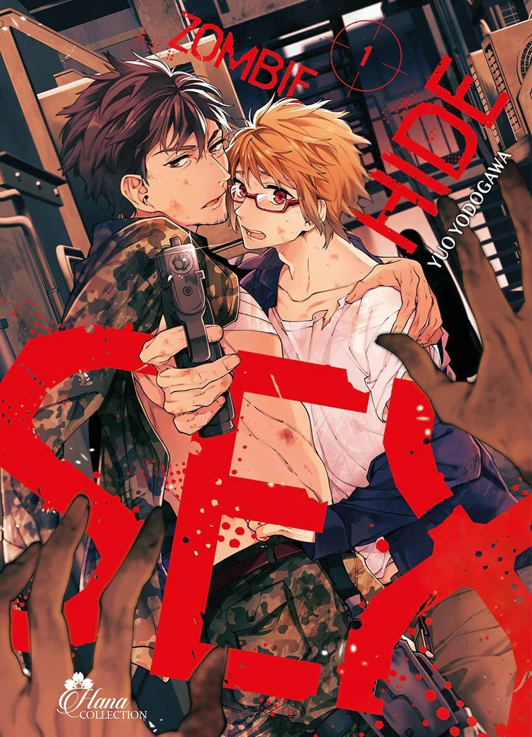 Zombie Hide Sex Tome 1 manga yaoi apocalypse zombies romance M/M 18+
