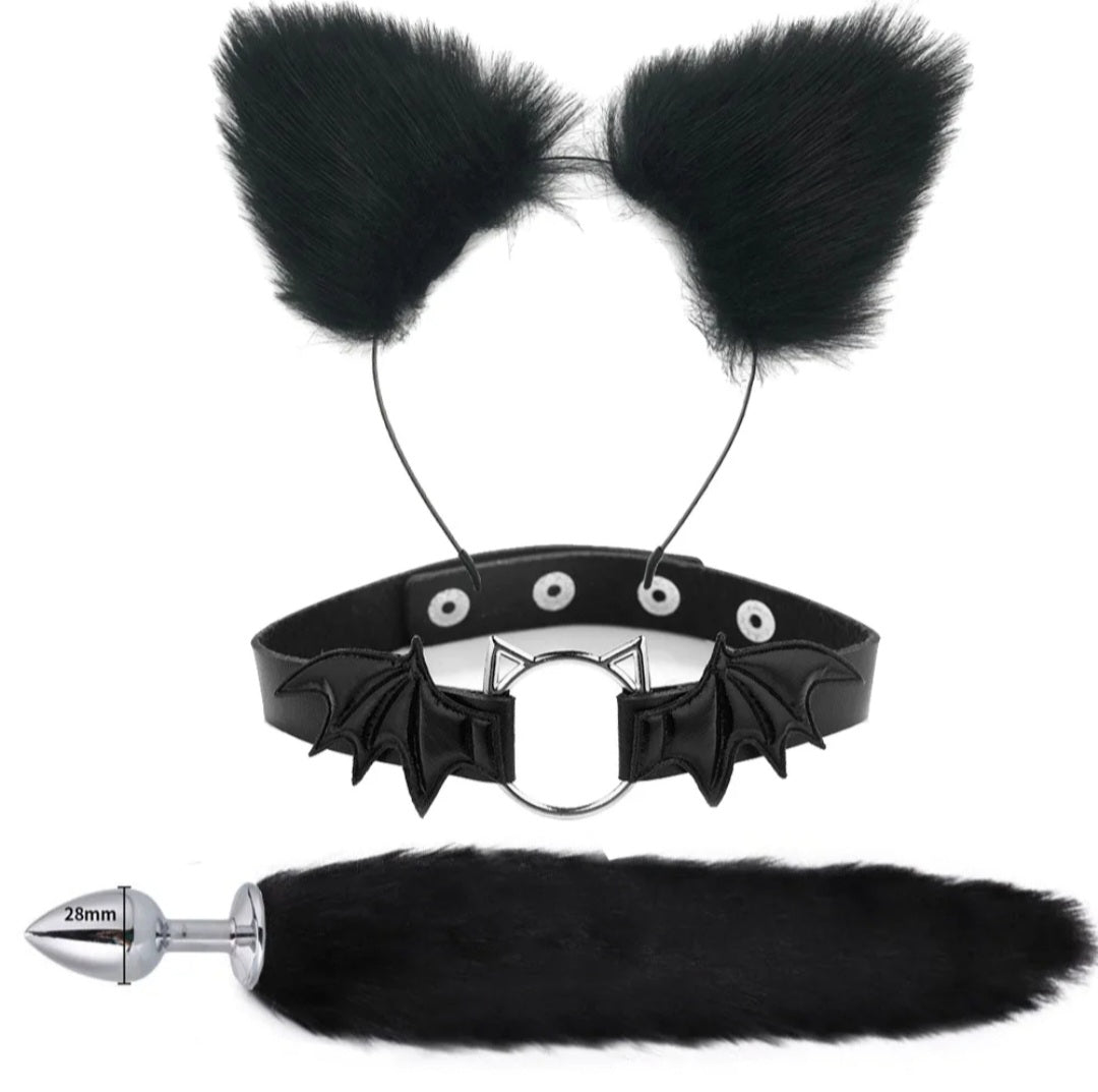 Kit queue & oreilles style chat/fantasy - Les Arcanes Du Desir