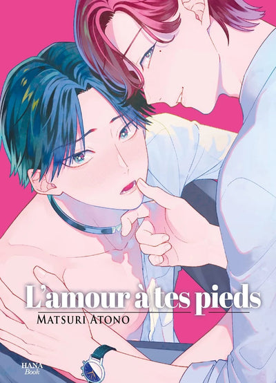 Couverture manga L'amour à tes pieds romance yaoi dom sub